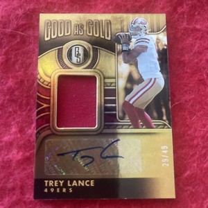 Trey Lance  2022 Gold Standard Good As Gold RPA 29/49GOG- TLA🔥