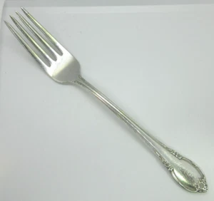 International 1847 Rogers REMEMBRANCE *1 Dinner Fork* 7 1/2" Silverplate 1948 - Picture 1 of 5