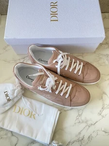 New Authentic Christian Dior Women's Star Sneaker Shoes Sneakers Flats Size 39 - Picture 1 of 17