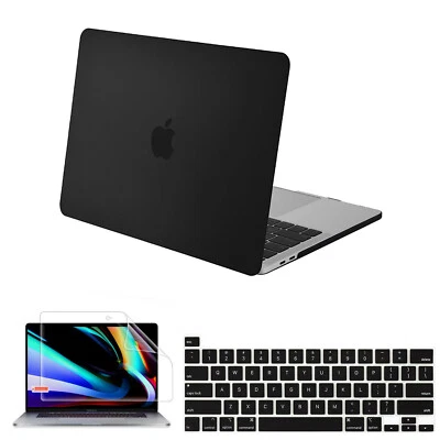 Funda rígida y teclado y protector de pantalla para Macbook Pro 13" M2 M3 A2338 A2289 A2251 Foto 1 de 4