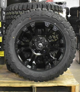 20x10 Fuel D560 Vapor 33" MT Wheel & Tire Package 6x5.5 2019 Dodge Ram 1500 - Picture 1 of 6