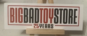 Big Bad Toy Store BBTS 25 Years sticker 2" x 6" - Picture 1 of 2