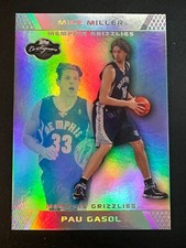 Mike Miller Pau Gasol 2007-08 Topps Co-Signers Silver Blue #16  SN /29 Grizzlies