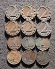 LOT OF NINE OLD COINS OF AUSTRIA (THE FIRST REPUBLIC) - MIX 286