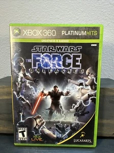 XBOX 360 Star Wars The Force Unleashed Platinum Hits Microsoft Completo Probado - Imagen 1 de 4