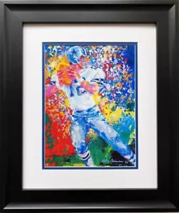 LeRoy Neiman "Roger Staubach" FRAMED New Art Texas NFL - Picture 1 of 3