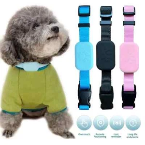 Localizador Inteligente Impermeable de Mascotas GPS Localización Collar Rastreador Anti-perdida para Gatos Perros - Imagen 1 de 14