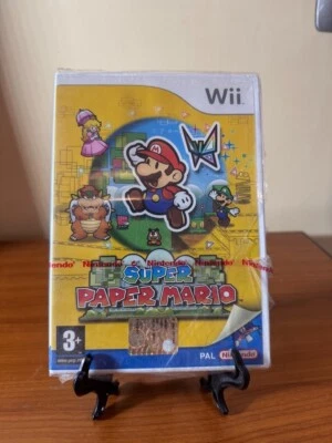 Gioco Super Paper Mario per Console Nintendo Wii - Sigillato - Nuovo SEALED ITA - Immagine 1 di 4