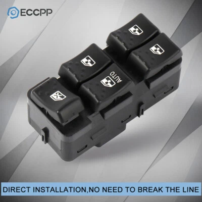 For Saturn Ion Sedan 2003 2004 2005-2007 Electric Power Window Switch Front Left - Image 1 of 4