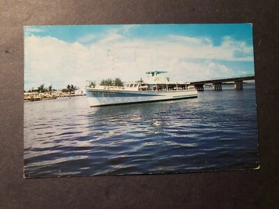 Fishing Boat BLUE HERON, Riviera Beach, FL Naval Cover 1963 Post Card - Image 1 of 2