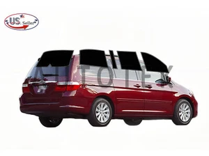PreCut All Sides + Rear Window Film Any Tint Shade % For Honda Odyssey 2005-2010 - Picture 1 of 11
