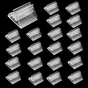 Clear Acrylic Card Stand - 25pcs Plastic Game Piece Holders for Party, Photos... - Picture 1 of 1