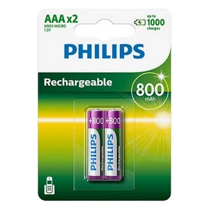 Pilas Recargables Philips R03B2A80/10 1,2 V - Imagen 1 de 1