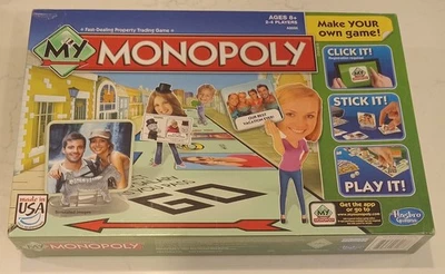 My Monopoly Make Your Own Game A8595 de Hasbro Gaming Caja Sellada ¡NUEVO! Foto 1 de 4