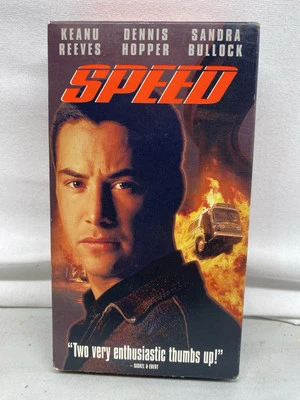 Speed (VHS, 1994) Keanu Reeves Sandra Bullock Used — 第 1/3 张图片