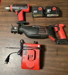 Snap On Reciprocating Saw And Drill Work Great Read Description - Picture 1 of 7