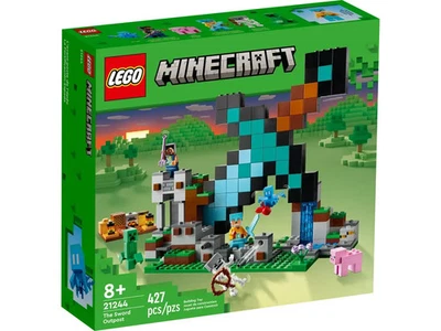 LEGO Minecraft: The Sword Outpost (21244) New Sealed Unopened Box - Image 1 of 4