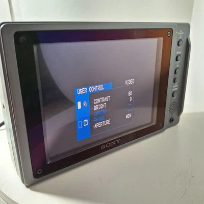 Sony LMD-650 LCD Monitor – 6.5” Broadcast Display – Tested – Powers On & Menu Op - image 1 of 4