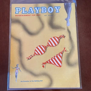 July 1954 PLAYBOY Magazine - Issue #8 - Neva Gilbert Centerfold - Picture 1 of 1