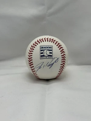 Ivan Pudge Rodriguez Autograph Signed Hall of Fame Baseball ball JSA COA - Image 1 of 3