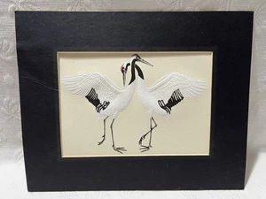 Nat. 1999 Wildlife Fed.-Susan Detwiler "JAPANISCHE KRANICHE" - Grußkarte Kunstdruck - Bild 1 von 12