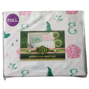 Wicked Musical 4pc Full Sheet Set Elphaba & Glinda New - Picture 1 of 4