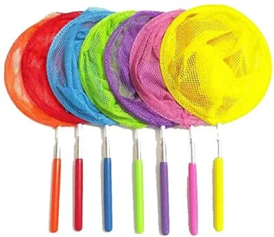 Kid Extendable Telescopic Fishing Net Sea Pond Bug Butterfly Catcher 2.8 FT LONG - Image 1 of 4