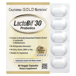 LactoBif® 30 Probiotics, 30 Billion CFU, 60 Veggie Capsules - Picture 1 of 6