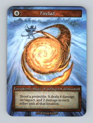 Sorcery: Contested Realm - Fireball - Beta - Exceptional - Image 1 of 2