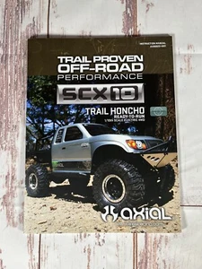 Manual de instrucciones Axial SCX-10 Trail Honcho - Imagen 1 de 4