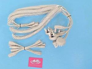 Multi Pack of Hoist Charging Leads 6 x Snap off Leads & 6 x Long Curly Leads - Picture 1 of 4