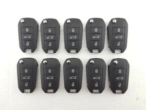 10 x Vauxhall Crossland X, Grandland X, etc. Lote de trabajo de 3 llaveros con teclas - probado - Imagen 1 de 2