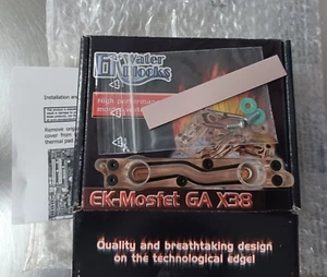 EK-Mosfet GA-X38 - GIGABYTE Copper Plexi 3830046992130 - Picture 1 of 3