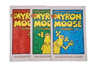 Fantagraphics Bücher präsentiert Bob Fosters Myron Elch lustige #1, 2 und 3 - Bild 1 von 7