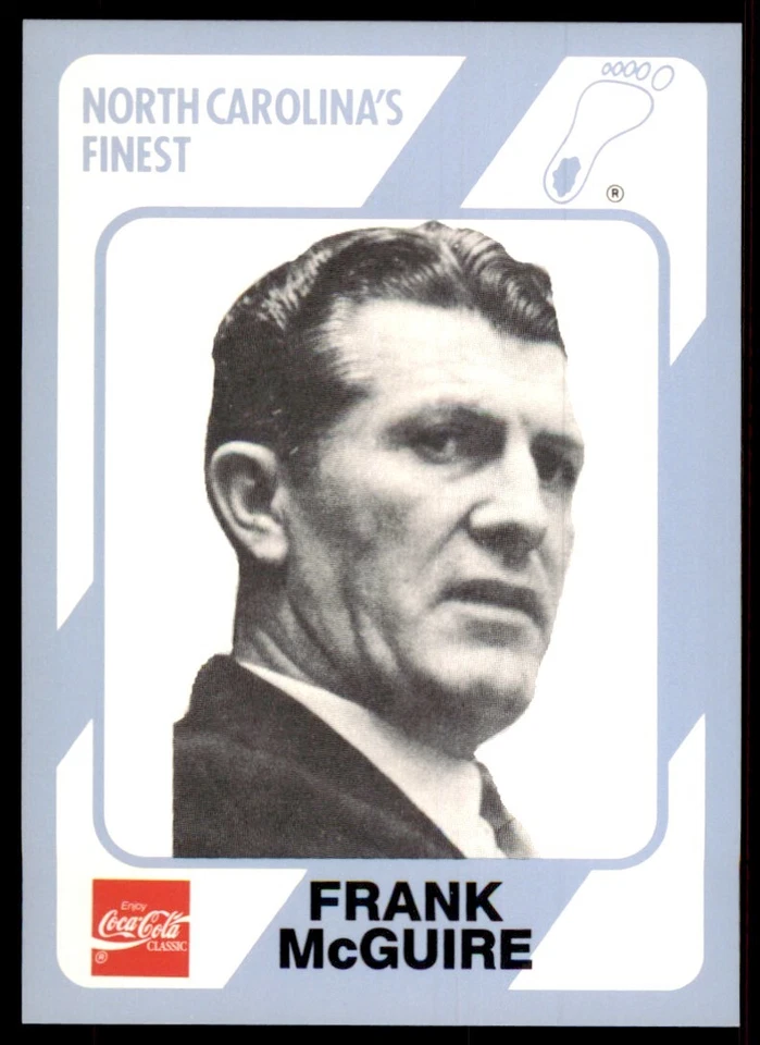 1989-90 Collegiate Collection Frank McGuire North Carolina Tar Heels #104 - Image 1 of 2