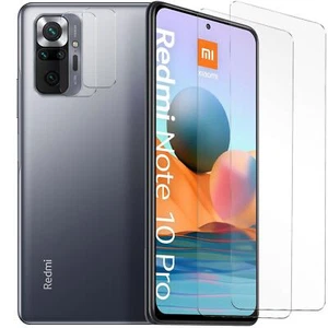 Film de protection d'écran pour Xiaomi Redmi Note 10 Pro caméra protection gorille 9H verre - Photo 1/7