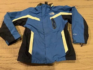 Boy's THE NORTH FACE HyVent Blue/Multi Shell Jacket Size M (10/12) - Picture 1 of 9