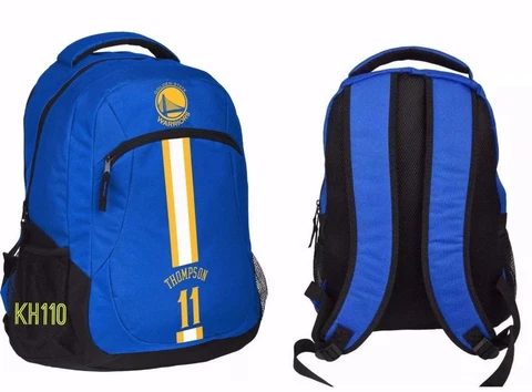 Klay Thompson #11 NBA Golden State Warriors  Action Backpack (school,sport,work) Cover