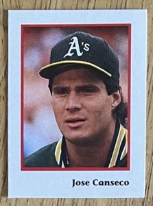 JOSE CANSECO, EXTREMELY RARE ! 1990's COLLECTOR'S STICKER, AMAZING ! - Picture 1 of 1