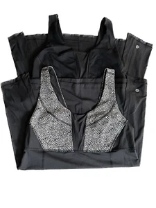 Lululemon Athletic Yoga Tank Tops Lot, Black Medium 8 EUC - Picture 1 of 6
