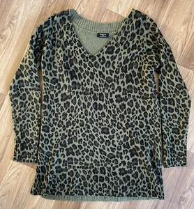 Wallis Animal Print Jumper - Womens Tall Medium - Picture 1 of 5