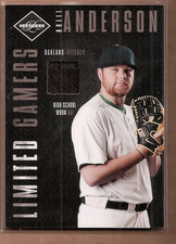 2011 (ATHLETICS) Limited Gamers Caps #12 Brett Anderson/99