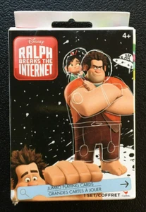 Disney Ralph Breaks The Internet Jumbo Playing Cards Game - Ages 4+ New - Picture 1 of 1