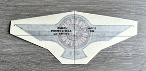 NOS OEM 15th ANNIVERSARY FATBOY Harley-Davidson DECAL FUEL TANK Part # 13381-05 - Picture 1 of 2