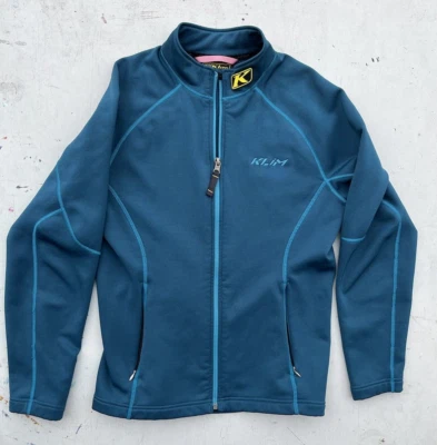 Chaqueta Klim Para Mujer Verde Sólida Cremallera Completa M Poli Nieve Esquí Elastizada Activa Exterior Foto 1 de 4