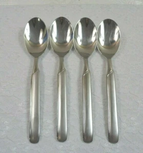 (4) J. A. Henckels SYNERGY 18/10 Stainless Satin & Glossy Oval Place Soup Spoons - Picture 1 of 6