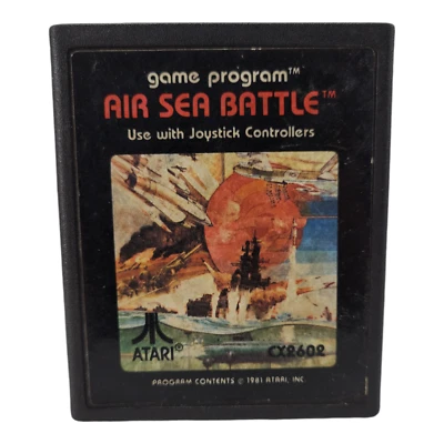 Atari Air Sea Battle CX2602 1981 Vintage Game Cartridge for Atari 2600 - Image 1 of 4
