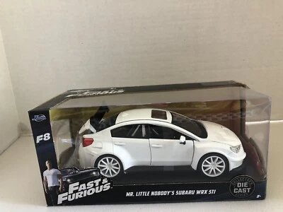 Fast & Furious Mr. Little Nobody's Subaru WRX Diecast car NEW 1/24 scale - Image 1 of 3