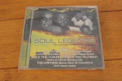 SOUL LEGENDS - SOOTHE ME - VARIOUS ARTISTS CD [NEW SEALED] **CRACKED CASE** - Image 1 of 4