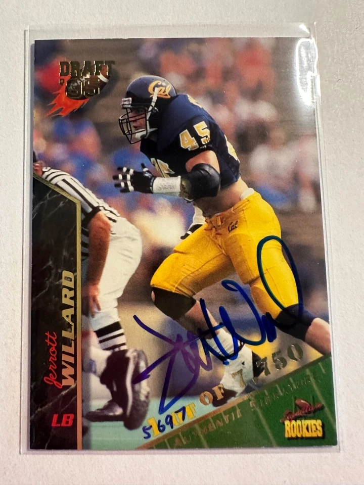 K113,060 - 1995 Signature Rookies Autographs #74 Jerrott Willard #/7750 Auto - Image 1 of 1